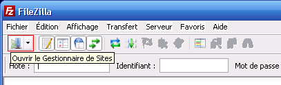 Etape 2 - Configurer connexion FTP avec FileZilla